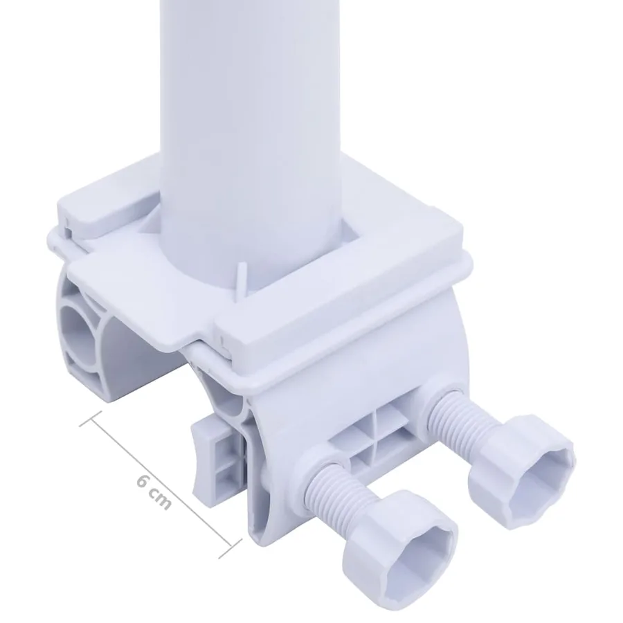 Rouleau de couverture de piscine avec base en plastique - 8