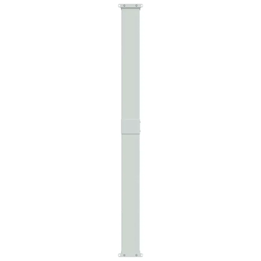 Auvent latéral rétractable de patio 180x300 cm Gris - 5