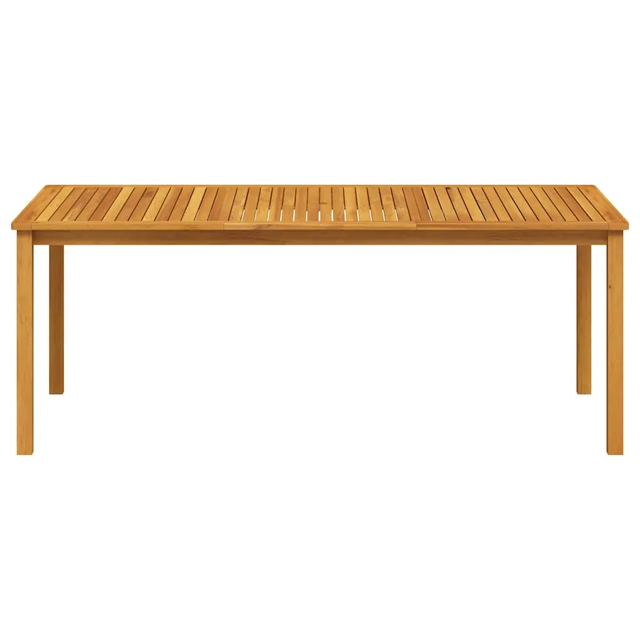 Table de jardin 200x100x74 cm Bois d'acacia massif - 2