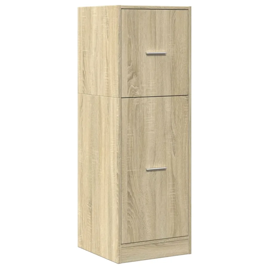 Armoire d'apothicaire chêne sonoma 40x41x118 cm bois ingénierie - 4