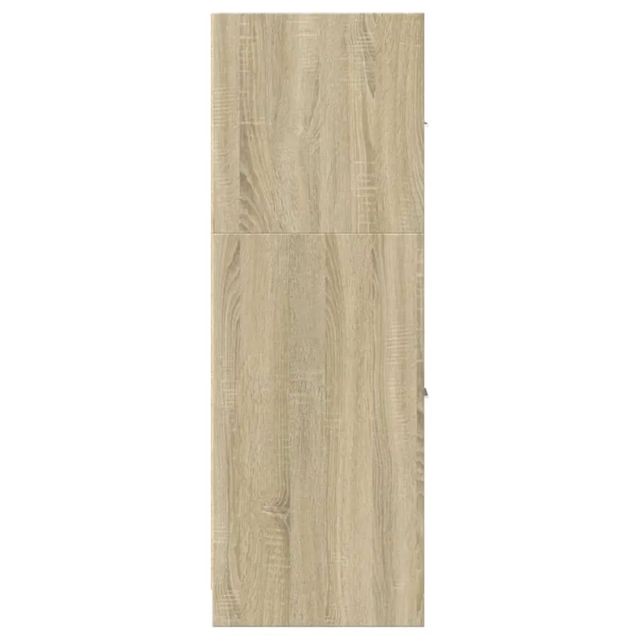 Armoire d'apothicaire chêne sonoma 40x41x118 cm bois ingénierie - 7