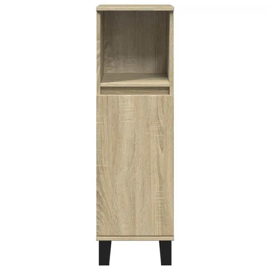 Ensemble de meubles de salle de bain 3 pcs chêne sonoma - 7