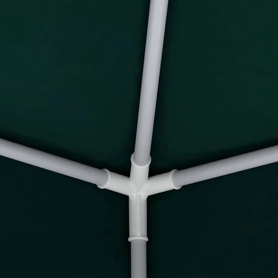 Tente de réception avec parois latérales 4x6 m Vert 90 g/m² - 7