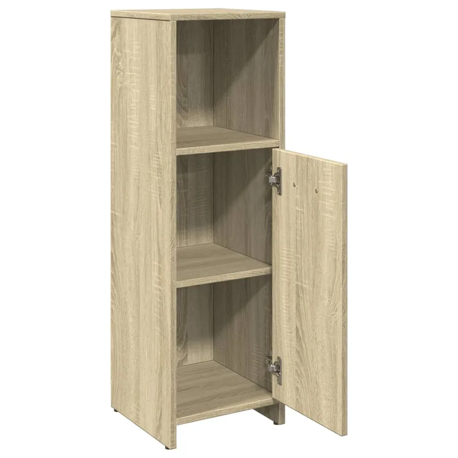 Ensemble de meubles de salle de bain 4 pcs chêne sonoma - 13