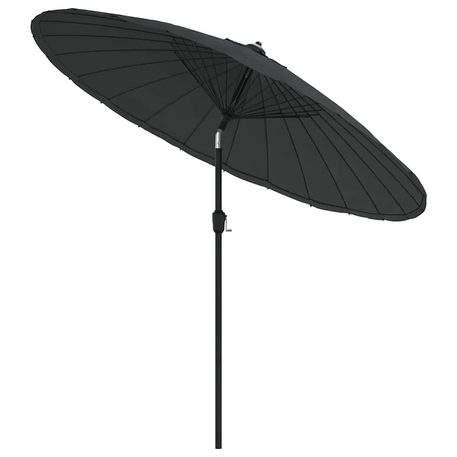 Parasol d'extérieur avec mât en aluminium 270 cm Anthracite - 3