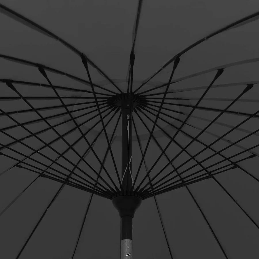 Parasol d'extérieur avec mât en aluminium 270 cm Anthracite - 5