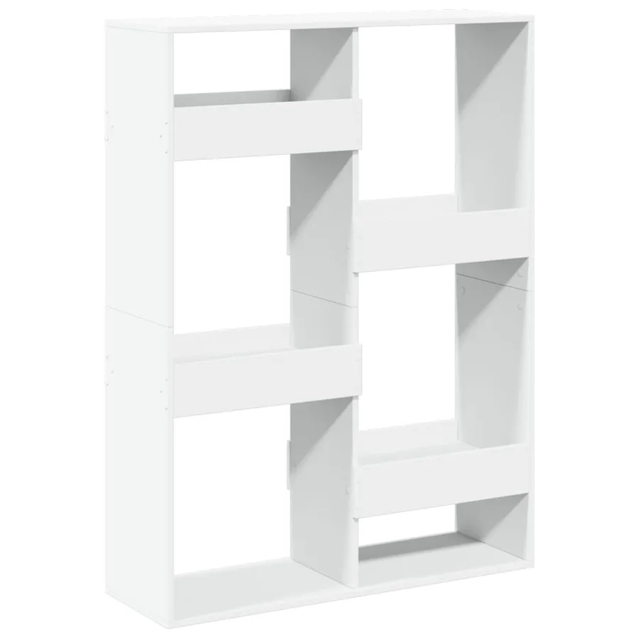Cloison de séparation blanc 100x33x135 cm bois d'ingénierie - 6