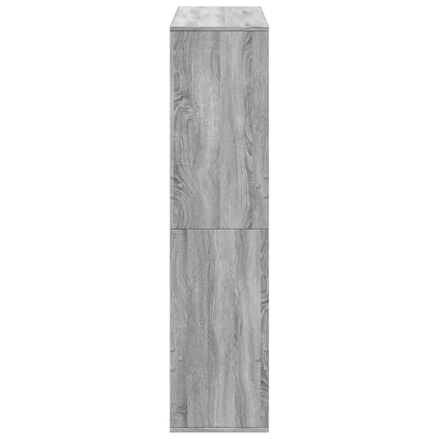 Cloison de séparation sonoma gris 100x33x135 cm bois ingénierie - 5