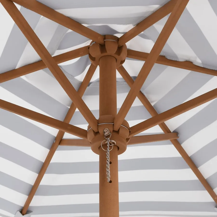 Table de pique-nique pour 4 enfants avec parasol bois de sapin - 8
