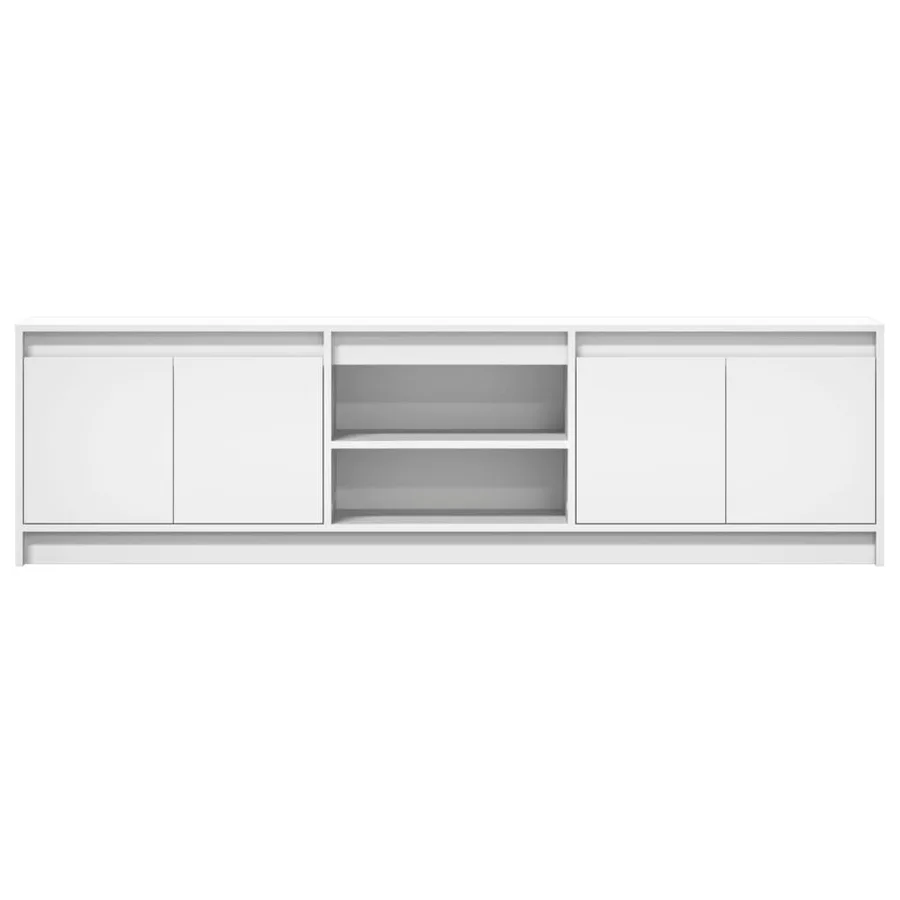 Meuble TV avec LED blanc 180x34x50 cm bois d'ingénierie - 6