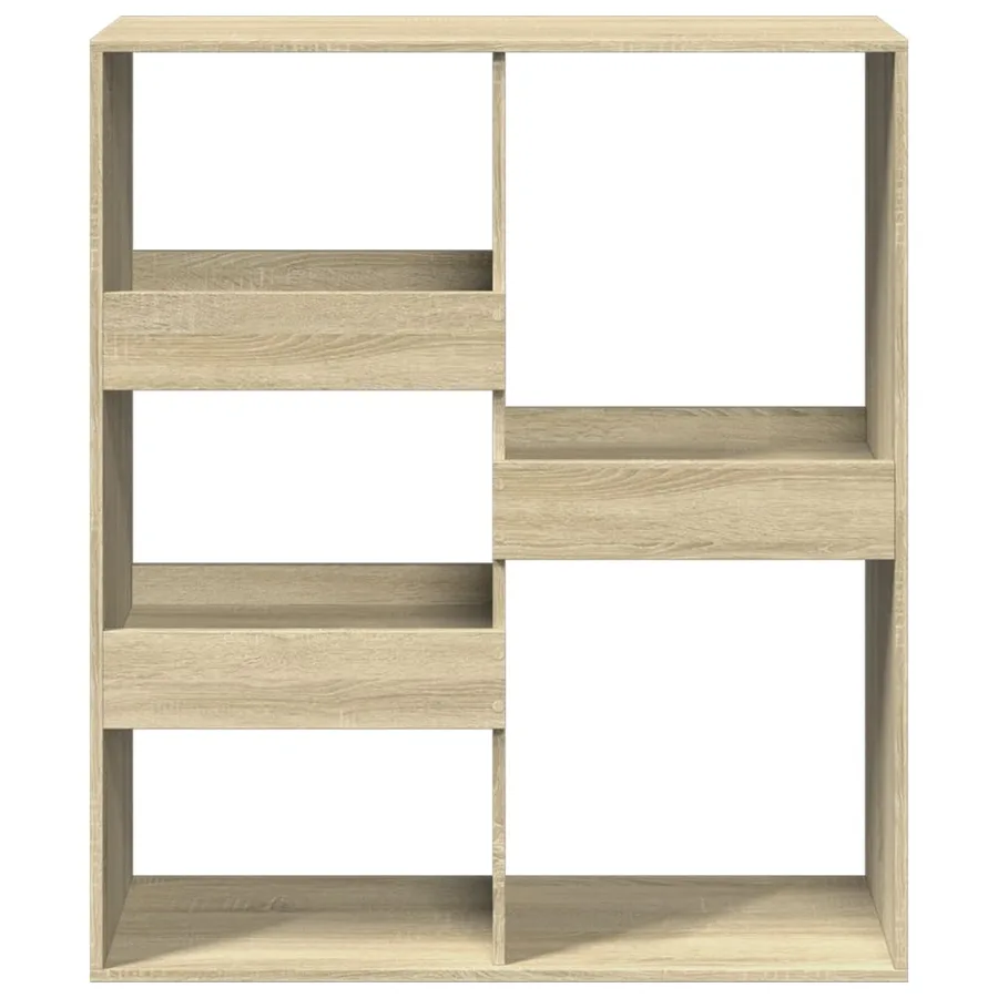Cloison de séparation chêne sonoma 100x33x115cm bois ingénierie - 4