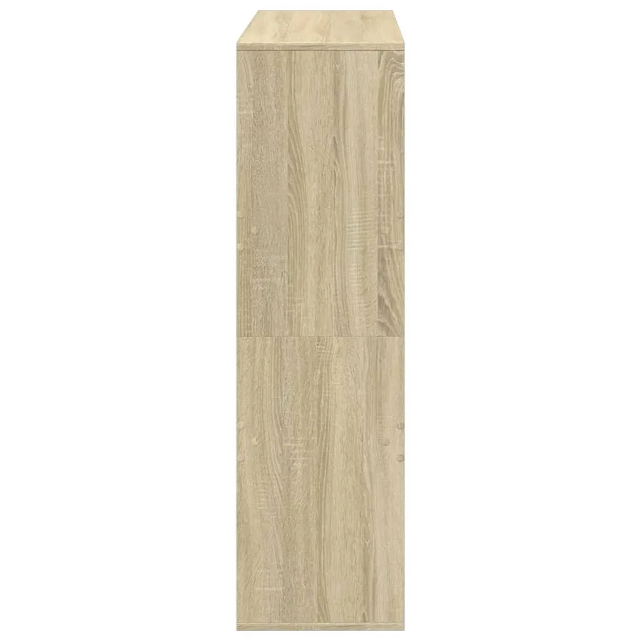 Cloison de séparation chêne sonoma 100x33x115cm bois ingénierie - 5