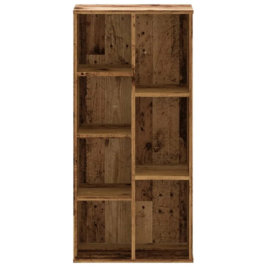 Bibliothèque vieux bois 50x25x105 cm bois d'ingénierie - 4