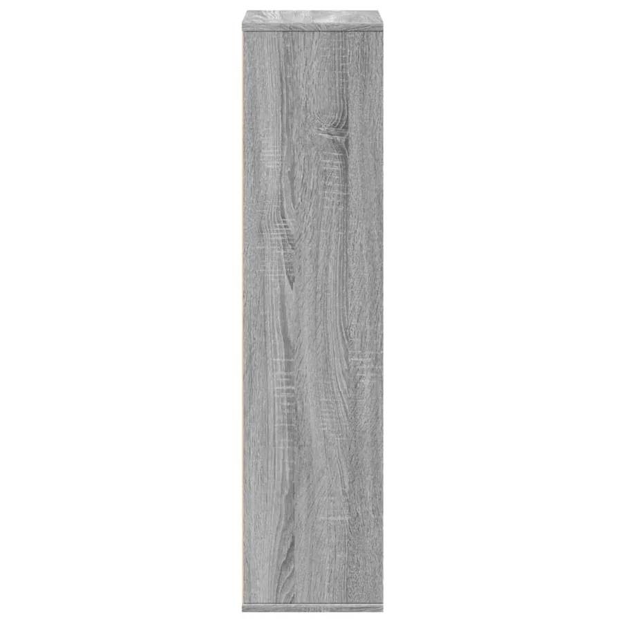 Bibliothèque sonoma gris 50x25x105 cm bois d'ingénierie - 5