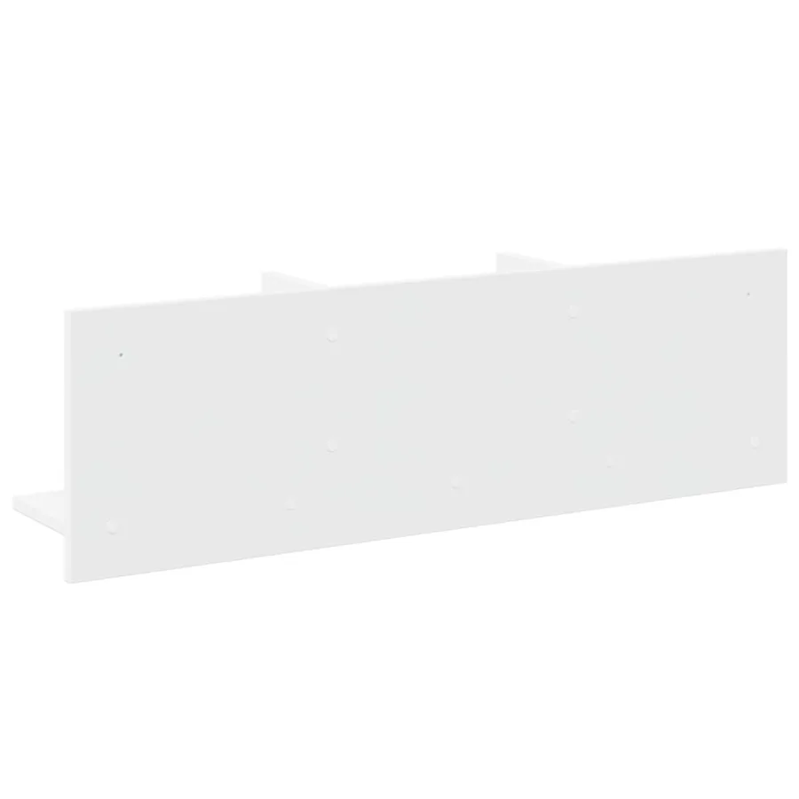 Armoire murale 100x16,5x30 cm blanc bois d'ingénierie - 6