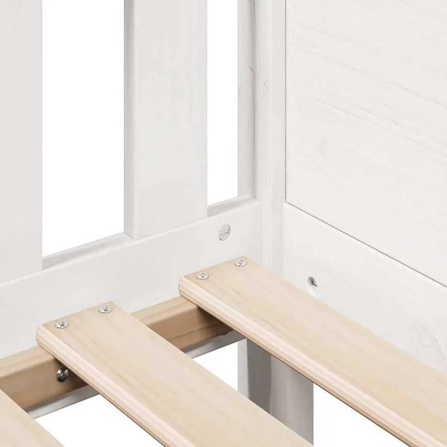 Cadre de lit enfant avec tiroirs sans matelas 80x170 cm bois - 10