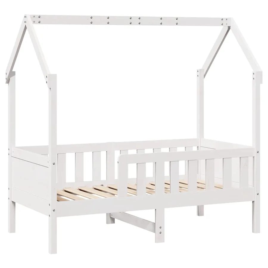 Cadre de lit enfant avec tiroirs sans matelas 80x170 cm bois - 5