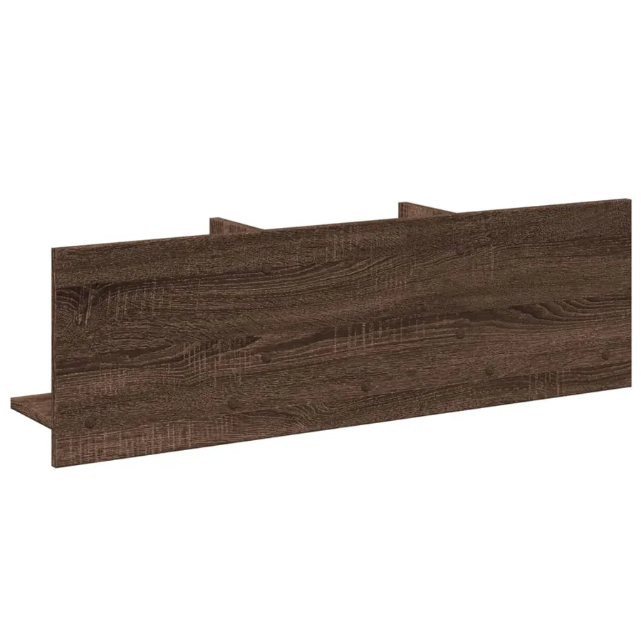 Armoire murale 100x16,5x30 cm chêne marron bois d'ingénierie - 6