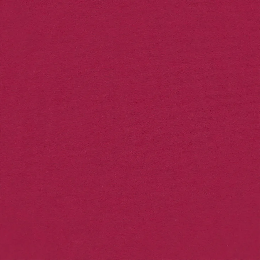 Chaise longue avec coussins rouge bordeaux velours - 7