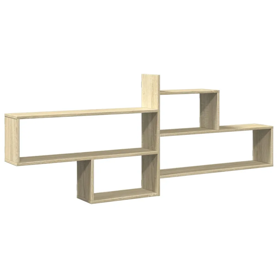 Étagère murale chêne sonoma 167,5x18x68 cm bois d'ingénierie - 2
