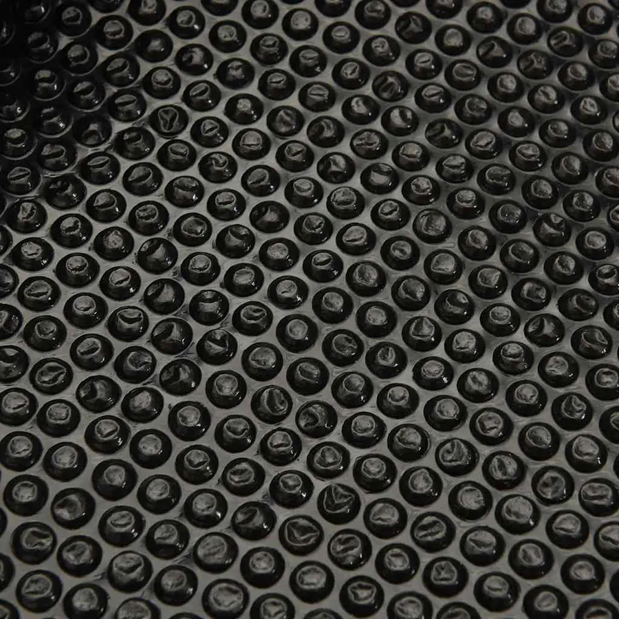 Couverture de piscine rectangulaire 500x300 cm PE Noir - 5
