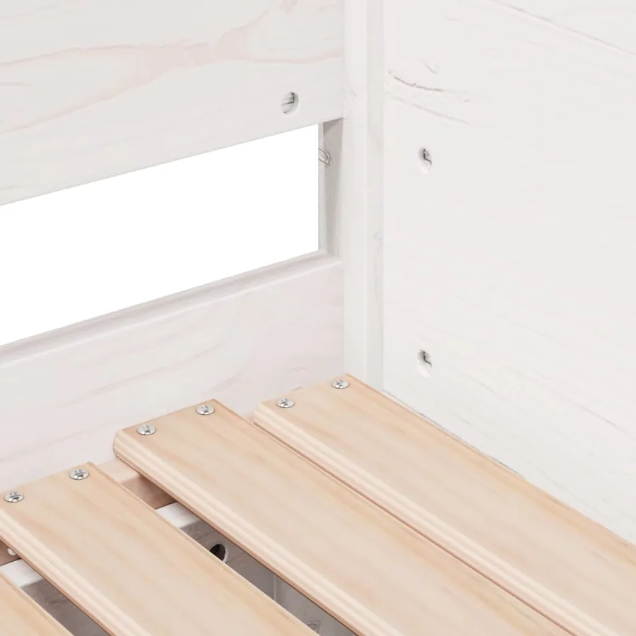 Lit de jour et lit gigogne sans matelas 90x200 cm bois massif - 11