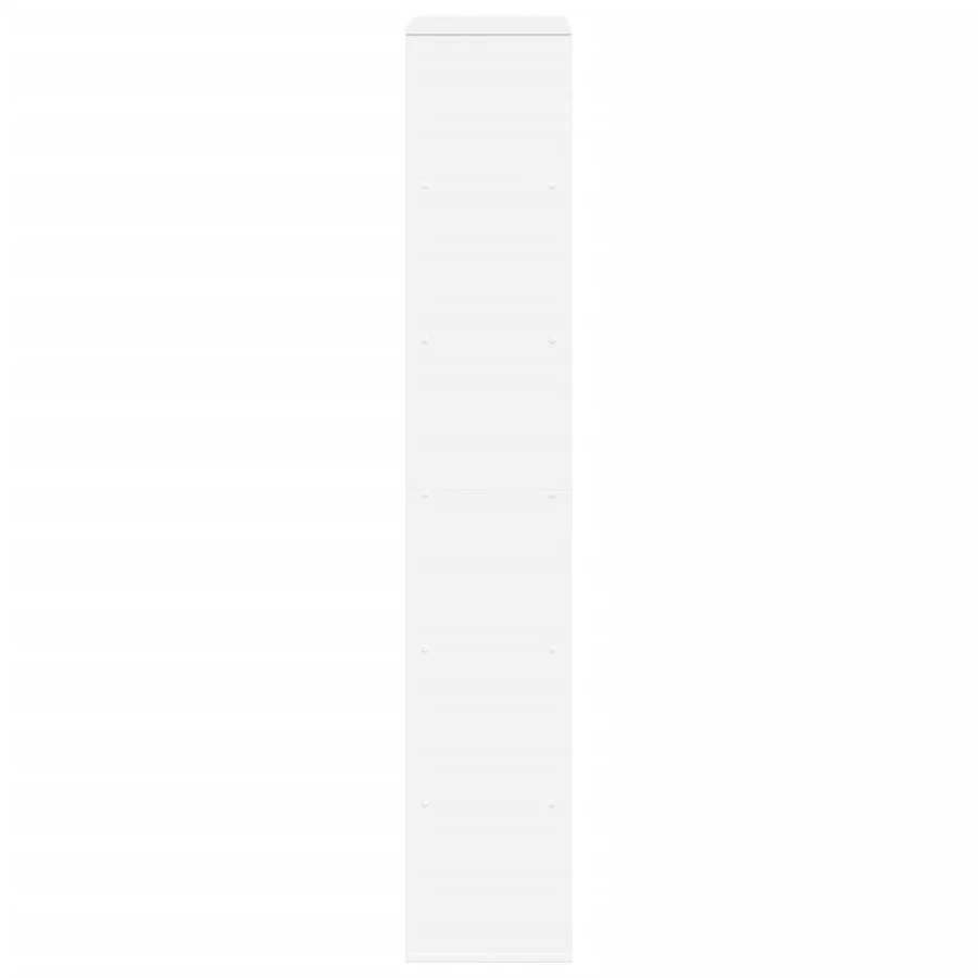 Cloison de séparation blanc 100x33x187,5 cm bois d'ingénierie - 5