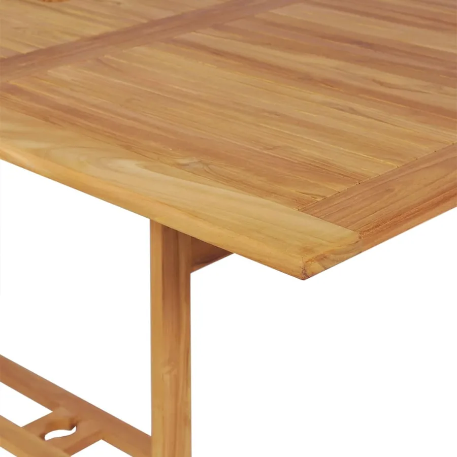 Ensemble à manger de jardin 7 pcs Bois de teck massif - 4
