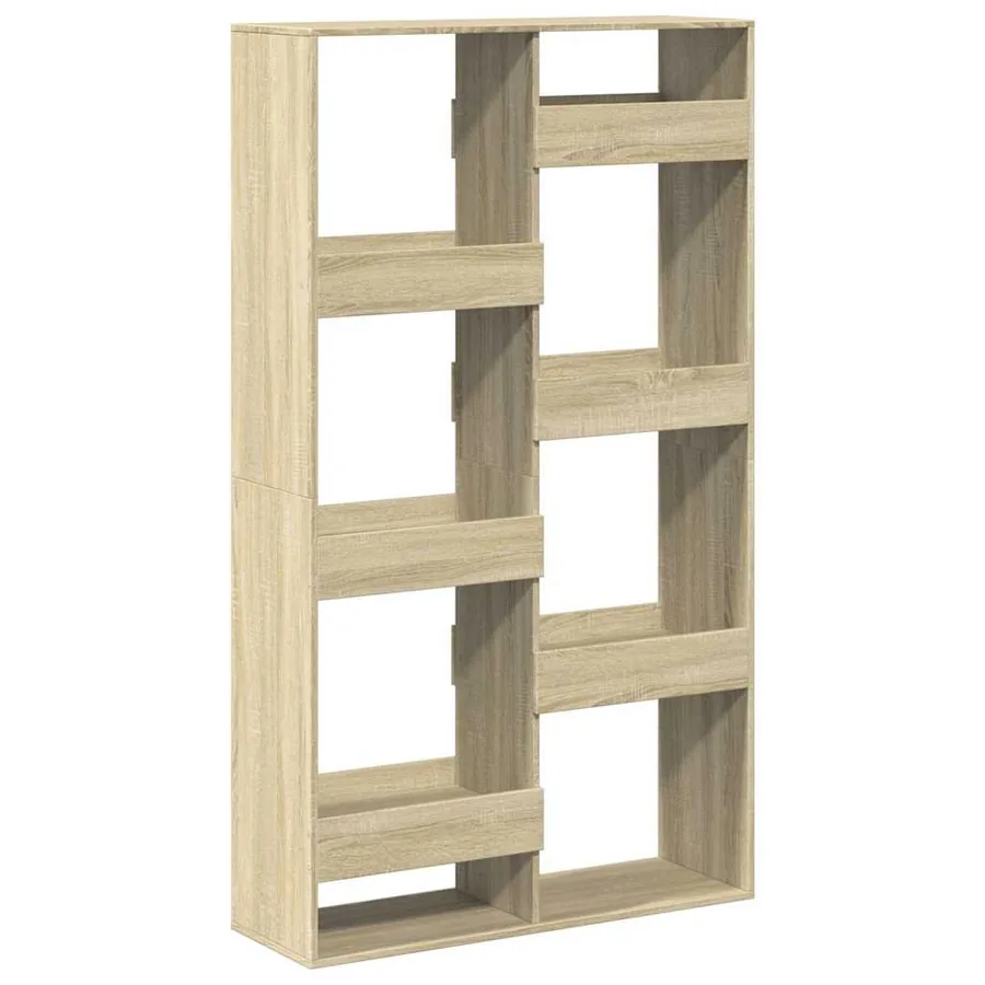 Bibliothèque chêne sonoma 100x33x175 cm bois d'ingénierie - 2
