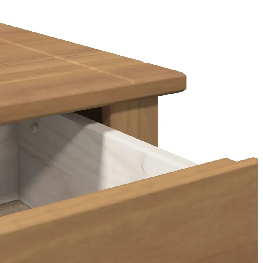 Table de chevet PANAMA 46x40x57 cm bois massif de pin - 9
