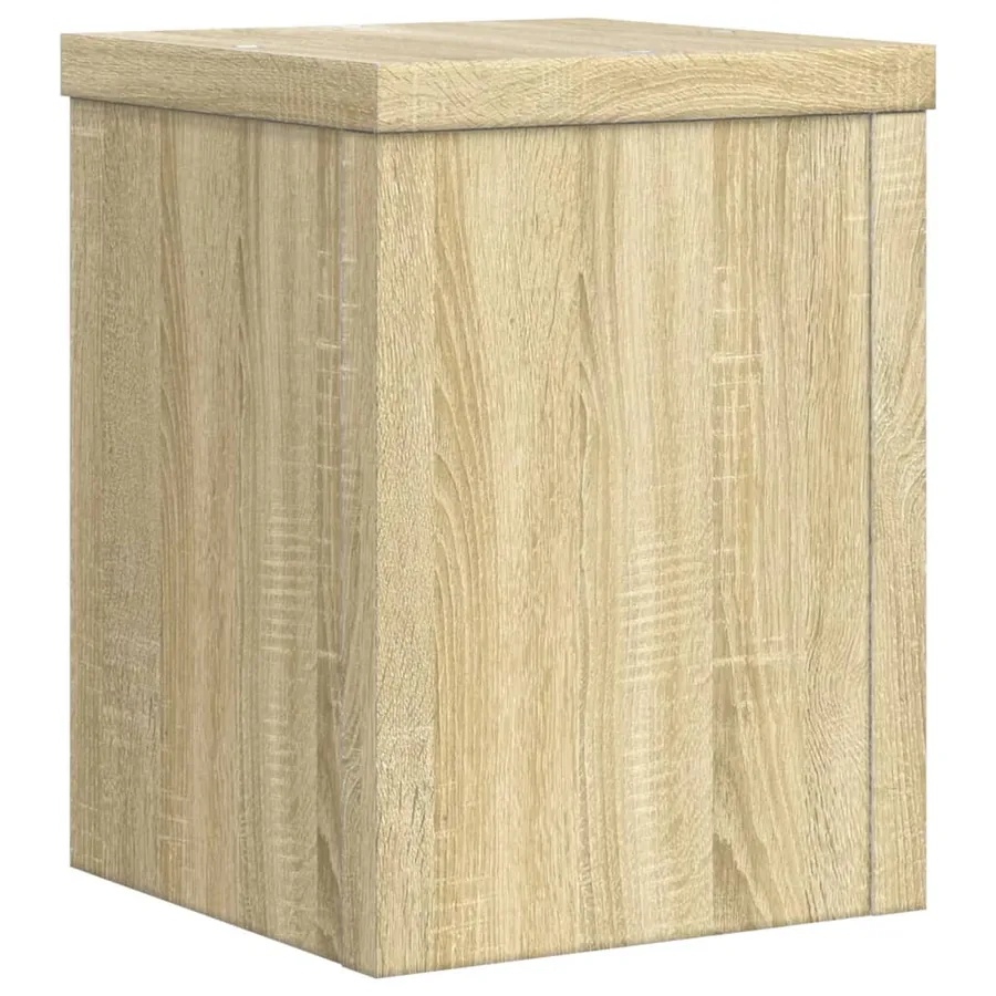 Supports pour plantes 2 pcs chêne sonoma bois d'ingénierie - 5