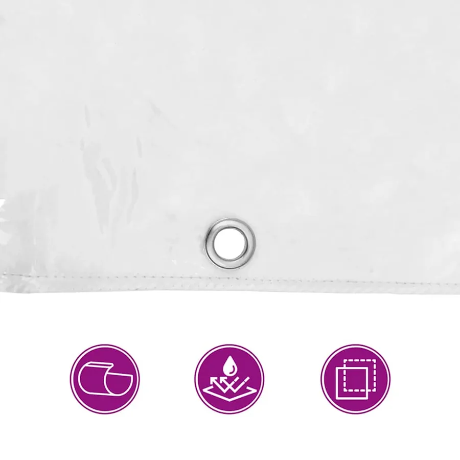 Couverture végétale avec œillets 1x5 m PVC - 9