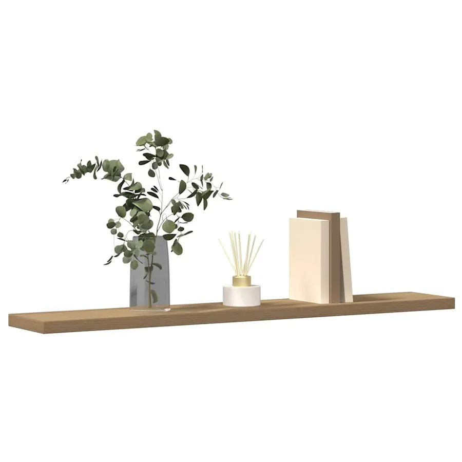 Panneau de bibliothèque 4 pcs chêne artisanal 60x10x1,5 cm - 3