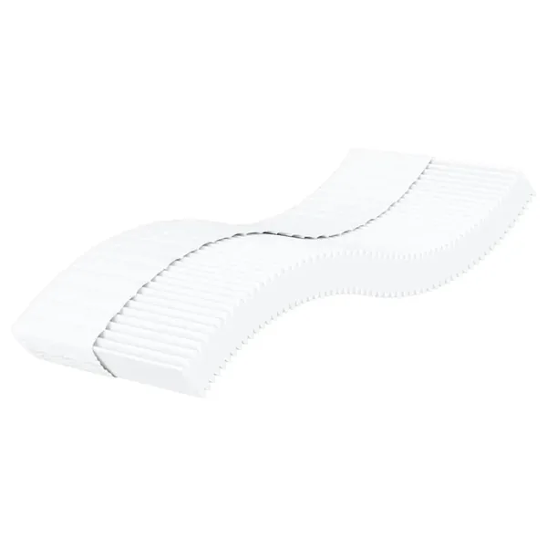 Matelas en mousse blanc 90x210 cm dureté H2 H3