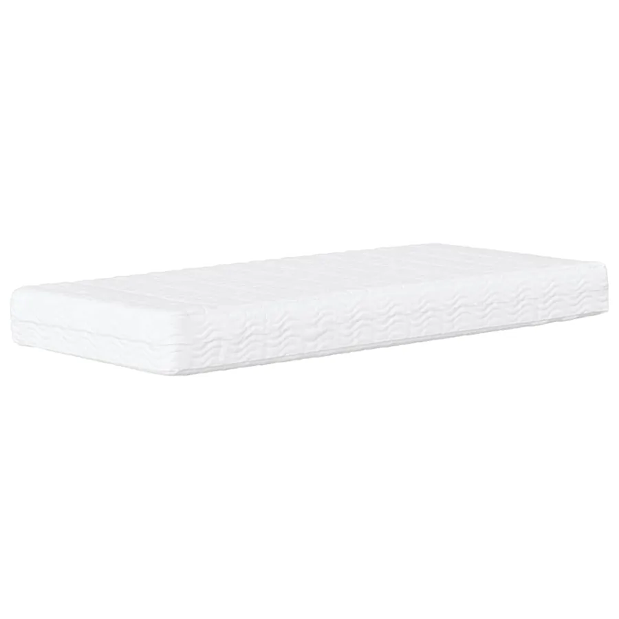 Matelas en mousse blanc 90x210 cm dureté H2 H3 - 3