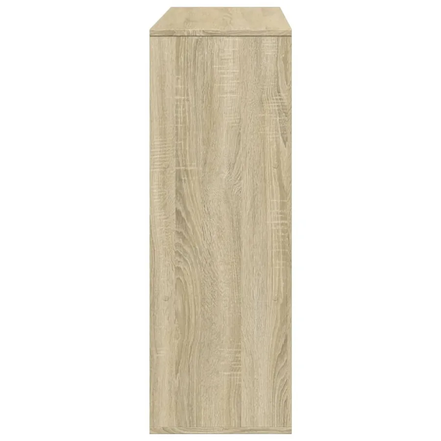 Bibliothèque/Séparateur de pièce chêne sonoma 100x33x94,5 cm - 5