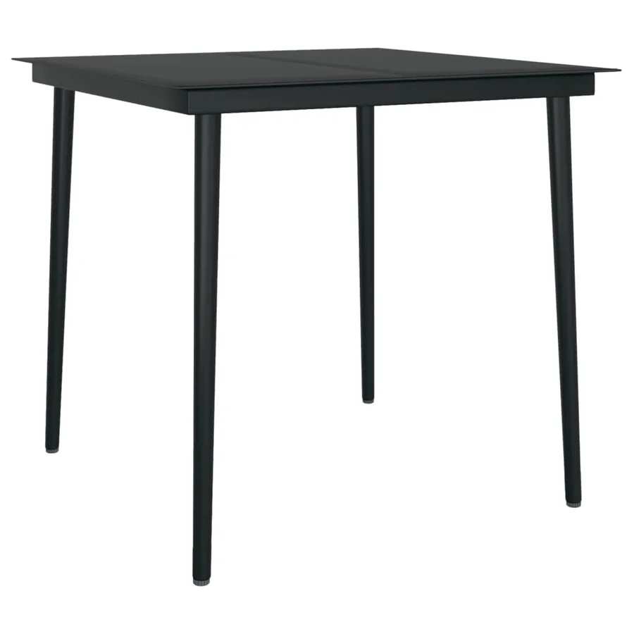 Ensemble à manger de jardin 5 pcs Marron - 6