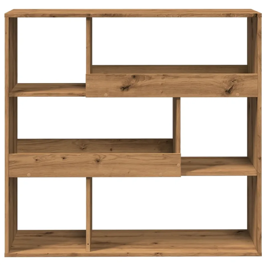 Bibliothèque/Séparateur de pièce chêne artisanal 100x33x94,5 cm - 3