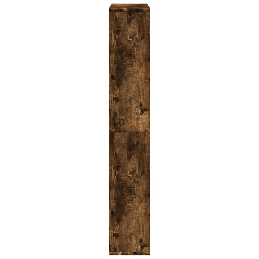 Bibliothèque chêne fumé 72x20x120,5 cm bois d'ingénierie - 7