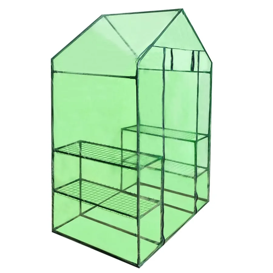 Greenhouse with 4 Shelves