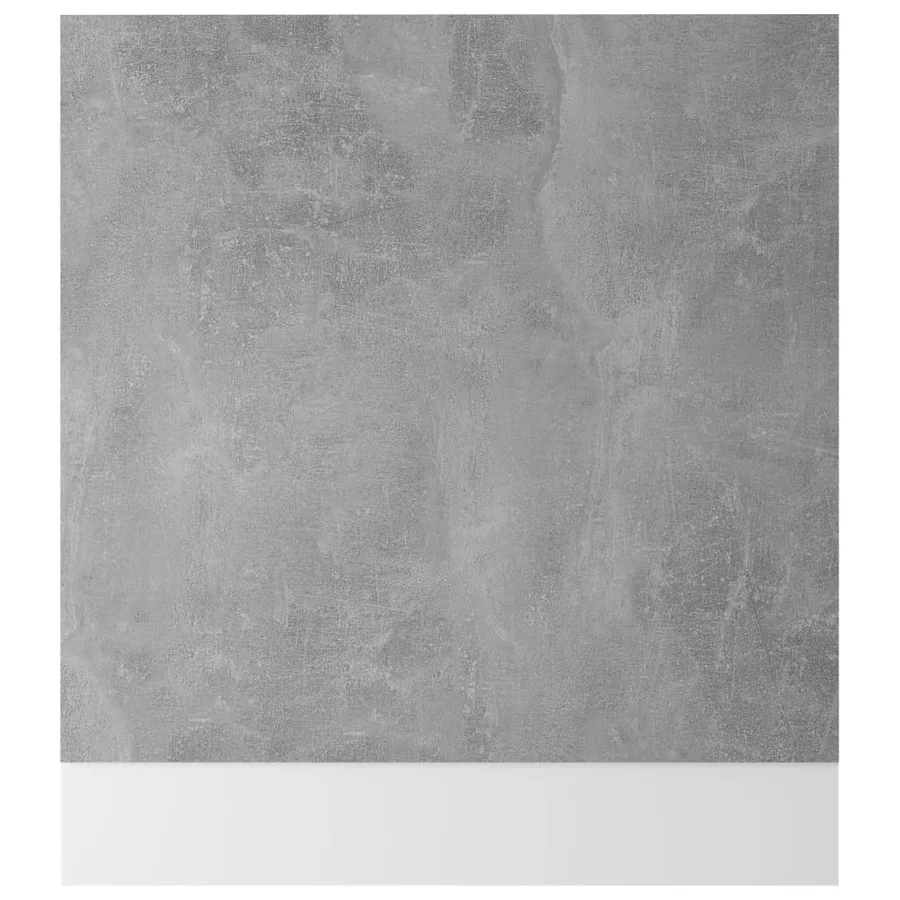 Panneau de lave-vaisselle "Lyon" Gris béton 59,5 x 3 x 67 cm Bois d'ingénierie - 4