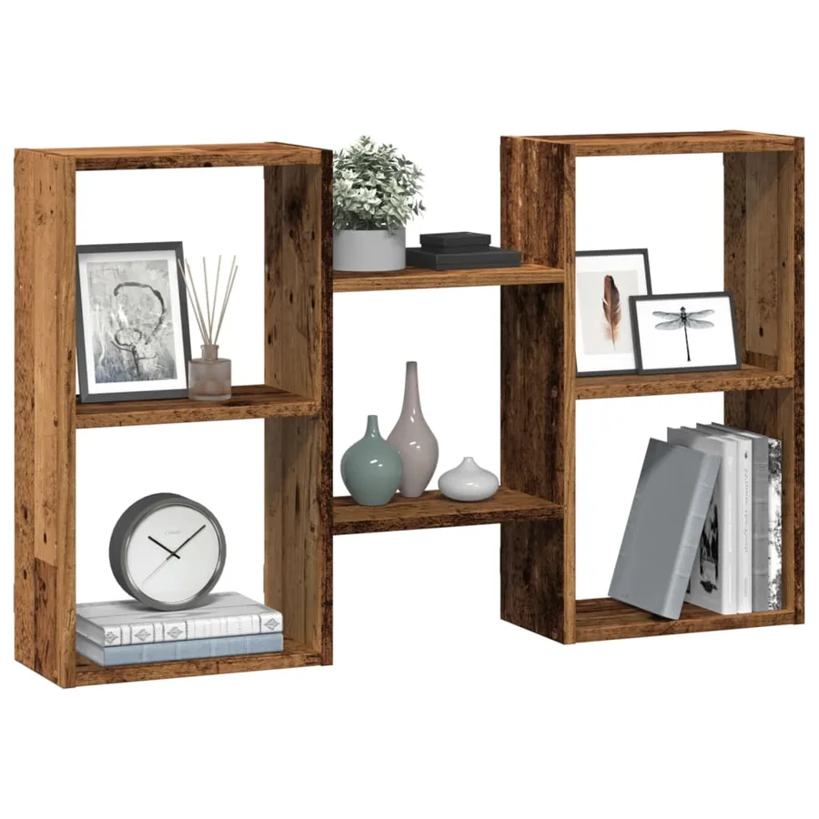 Étagère murale vieux bois 96x18x60 cm bois d'ingénierie - 3