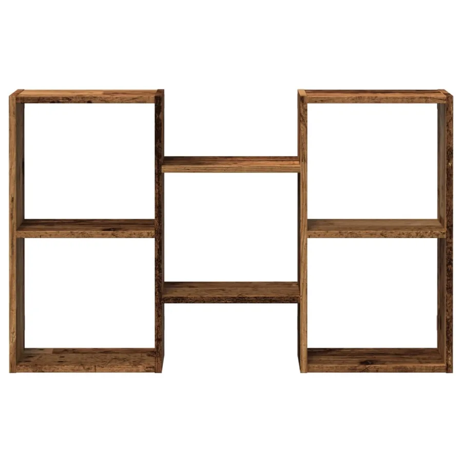 Étagère murale vieux bois 96x18x60 cm bois d'ingénierie - 4