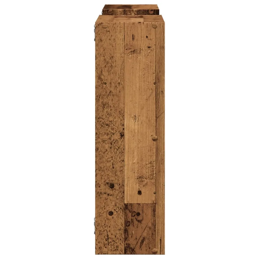 Étagère murale vieux bois 96x18x60 cm bois d'ingénierie - 5