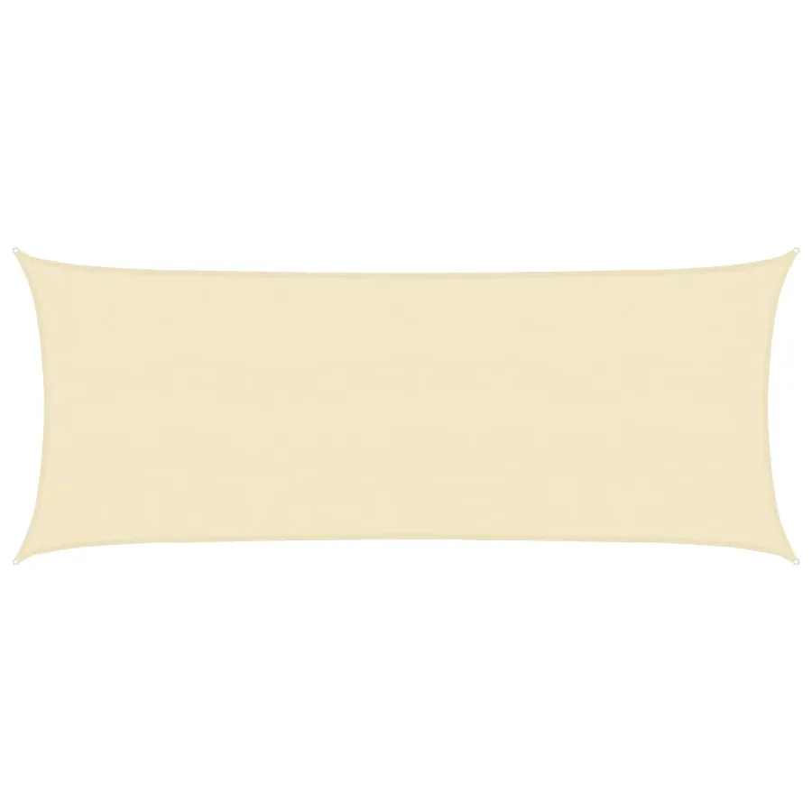 Voile d'ombrage 160 g/m² Crème 2x5 m PEHD - 2