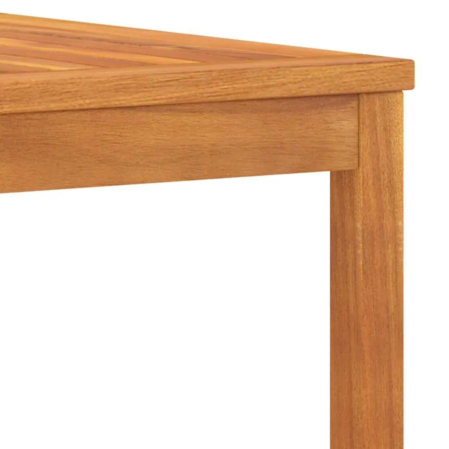 Table basse 100x50x33 cm bois d'acacia massif - 6