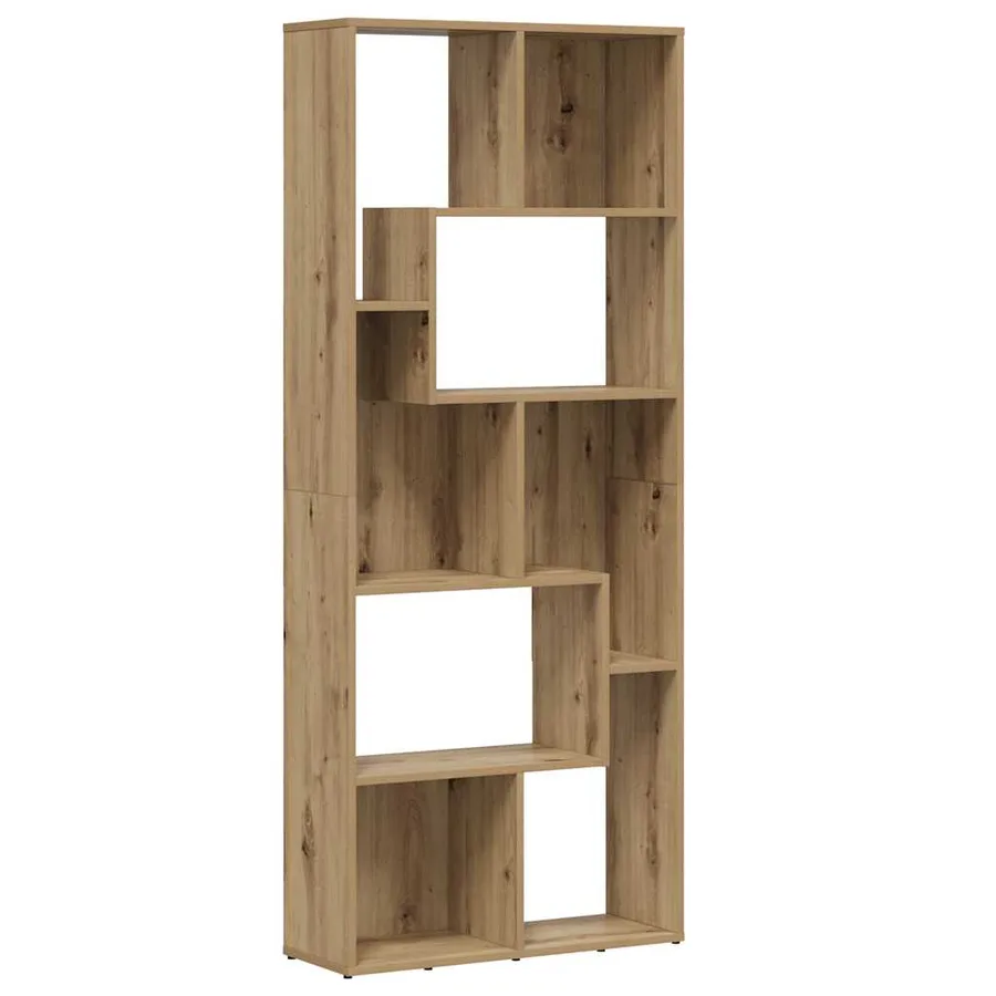 Bibliothèque Artisan Chêne 67x24x161 cm Bois d'ingénierie - 2