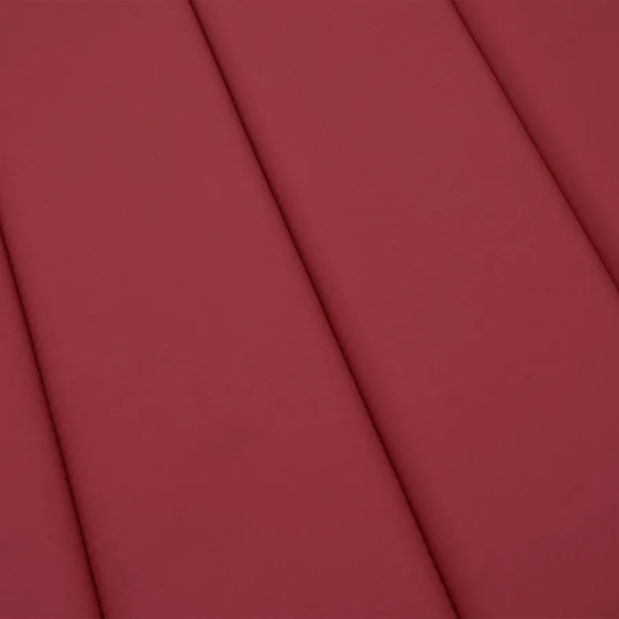 Coussin de chaise longue rouge bordeaux 200x70x3cm tissu oxford - 7