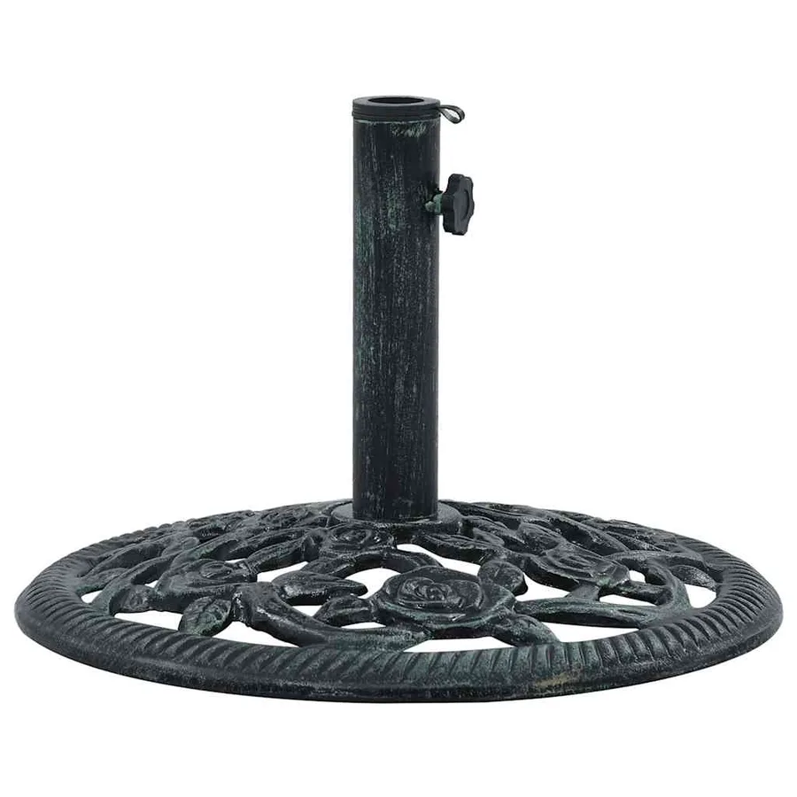 Parasol base Green 9 kg 40 cm Cast iron - 4