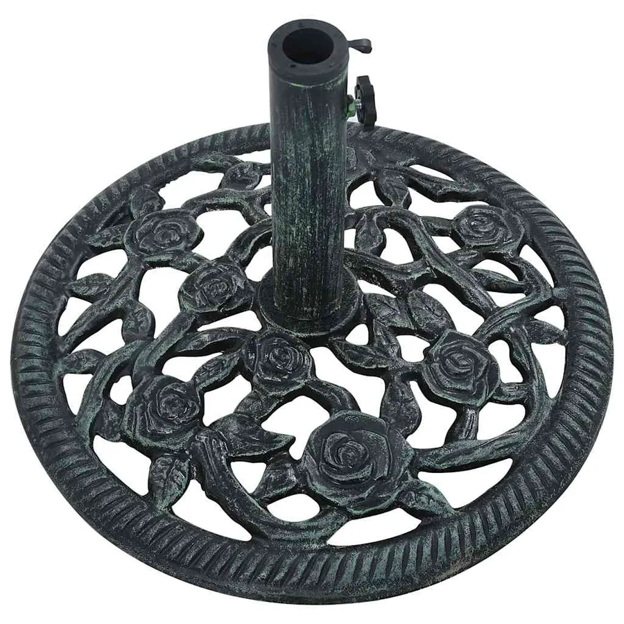 Parasol base Green 9 kg 40 cm Cast iron - 5